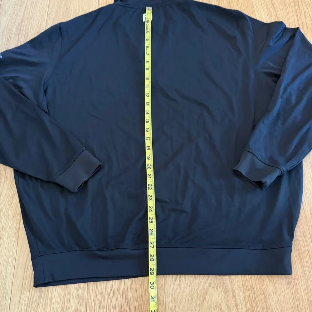 FootJoy The Tillery Tradition Golf Club Pullover Mens XXL Black‎ Quarter Zip